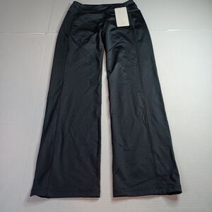 Lululemon Tracker Pants Women’s Size 4 Black Lower Rise Wide Leg Running
